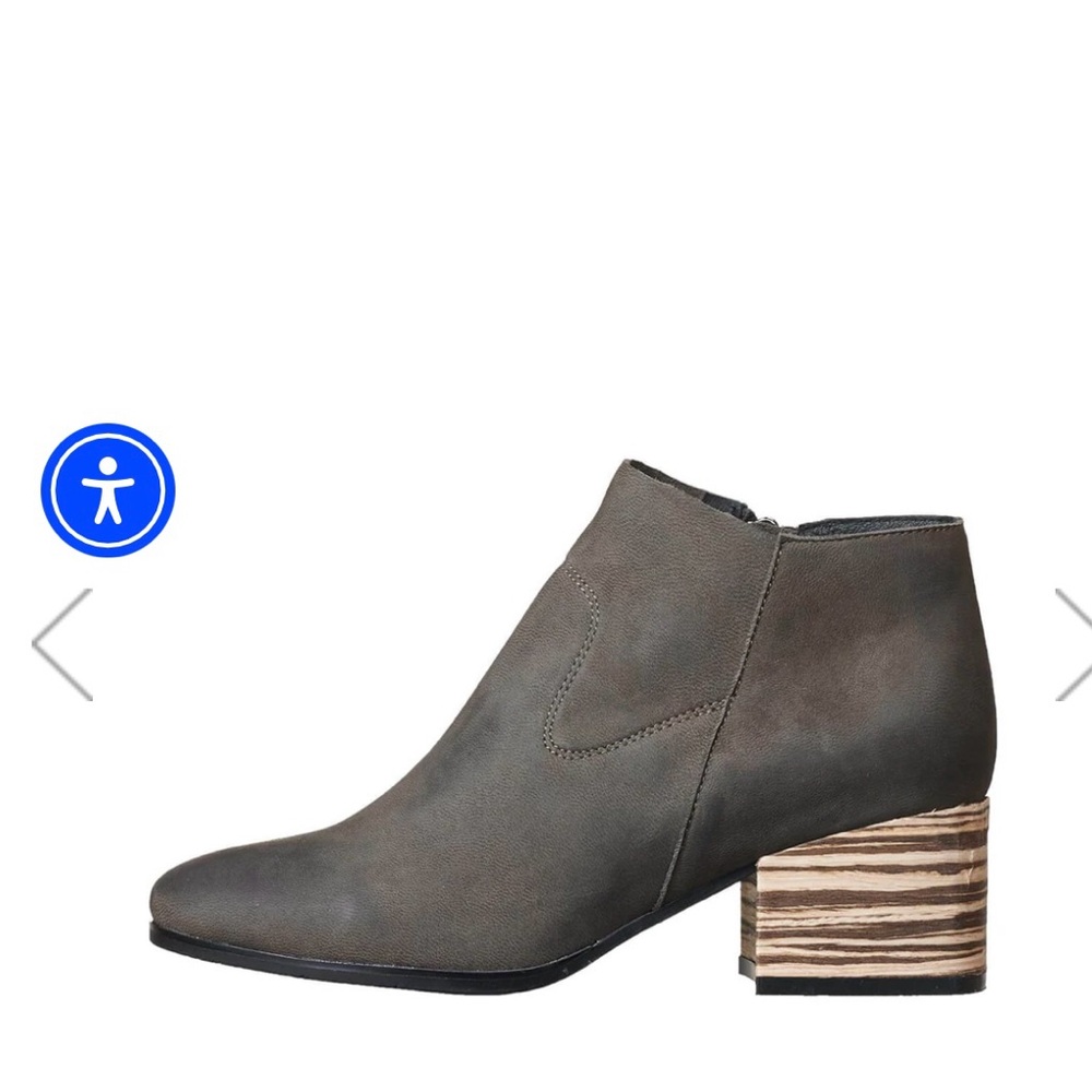 Antelope Black Leather Boho Ankle Boots RAD HEAL